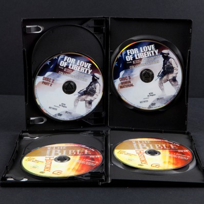 DVD multi disc packaging